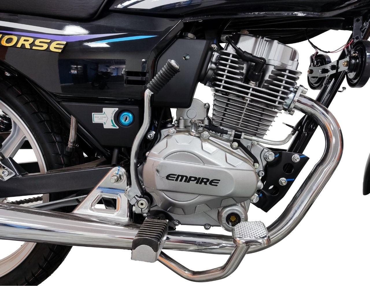 Motor horse rayas locas