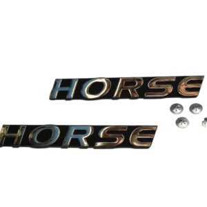 emblemas de tapas laterales de horse empire original