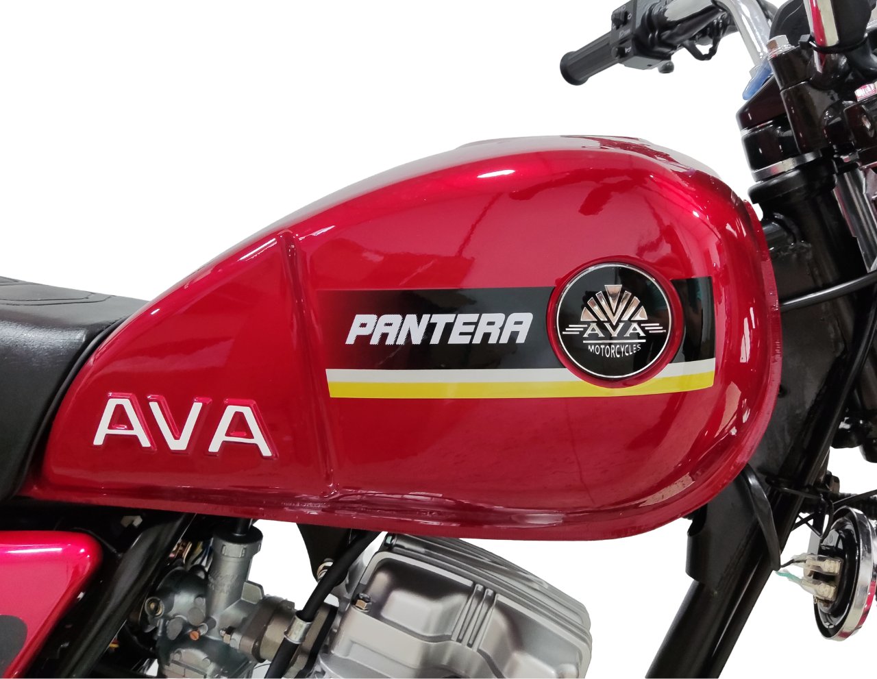 tanque de gasolina Ava pantera speed roja