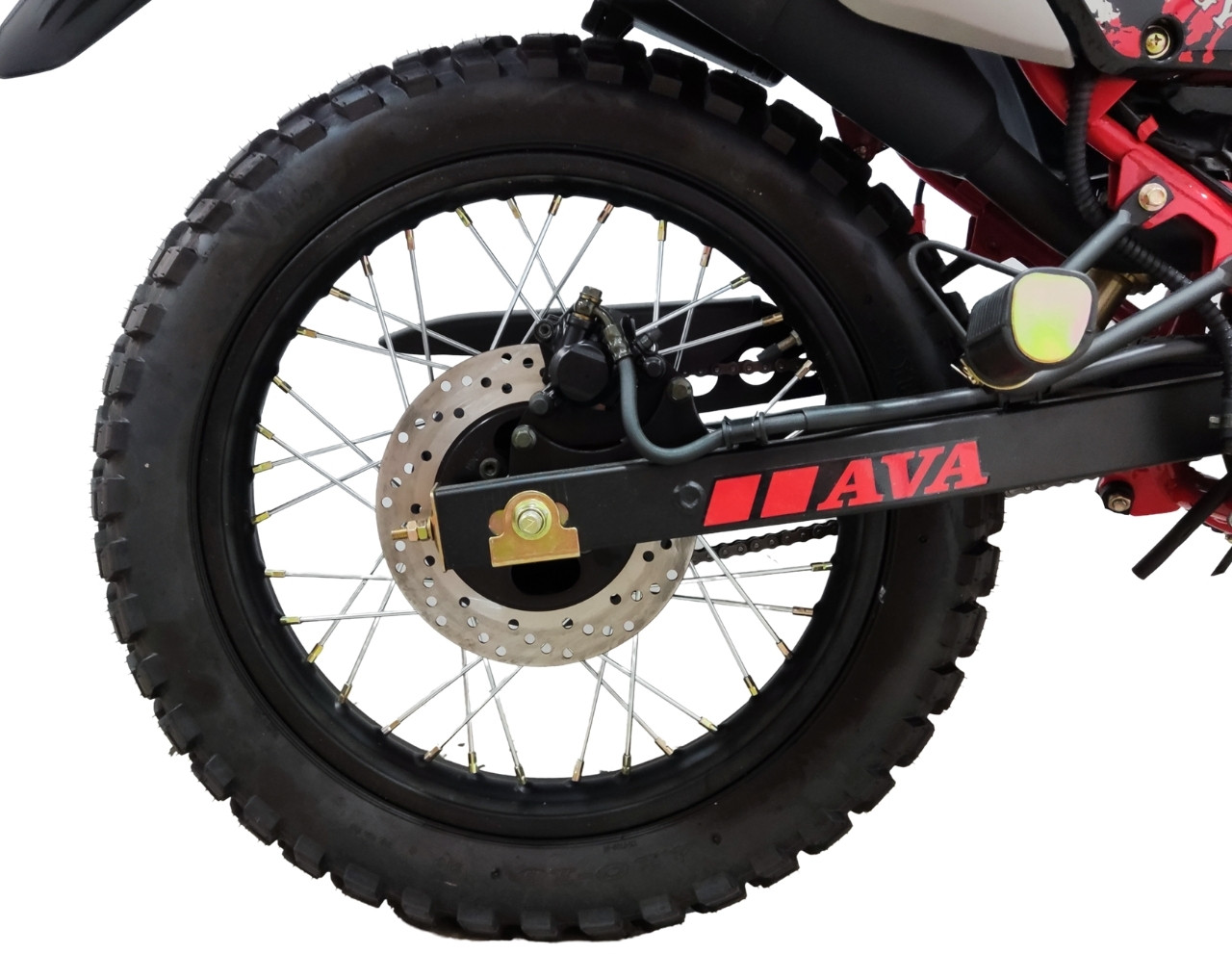 rin trasero ava mustang 250