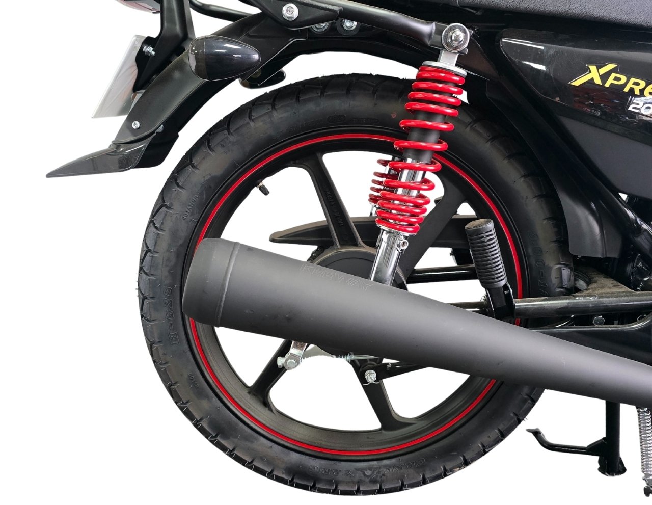 tubo de escape EK Xpress 200 Negra