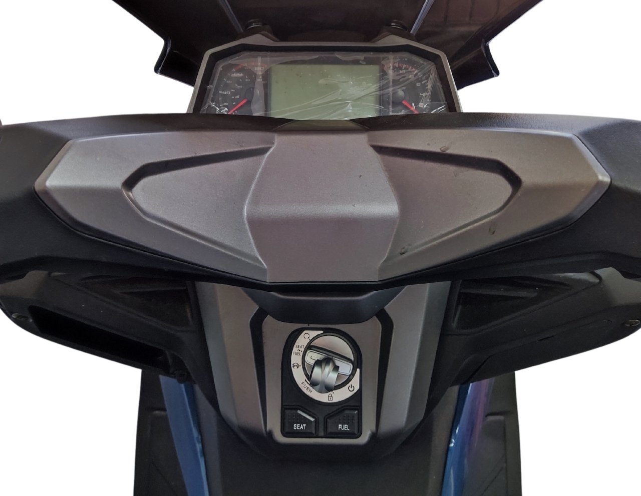 tacometro New Outlook 2 azul