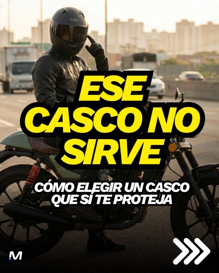 Casco de moto: cómo elegir el correcto para proteger tu vida