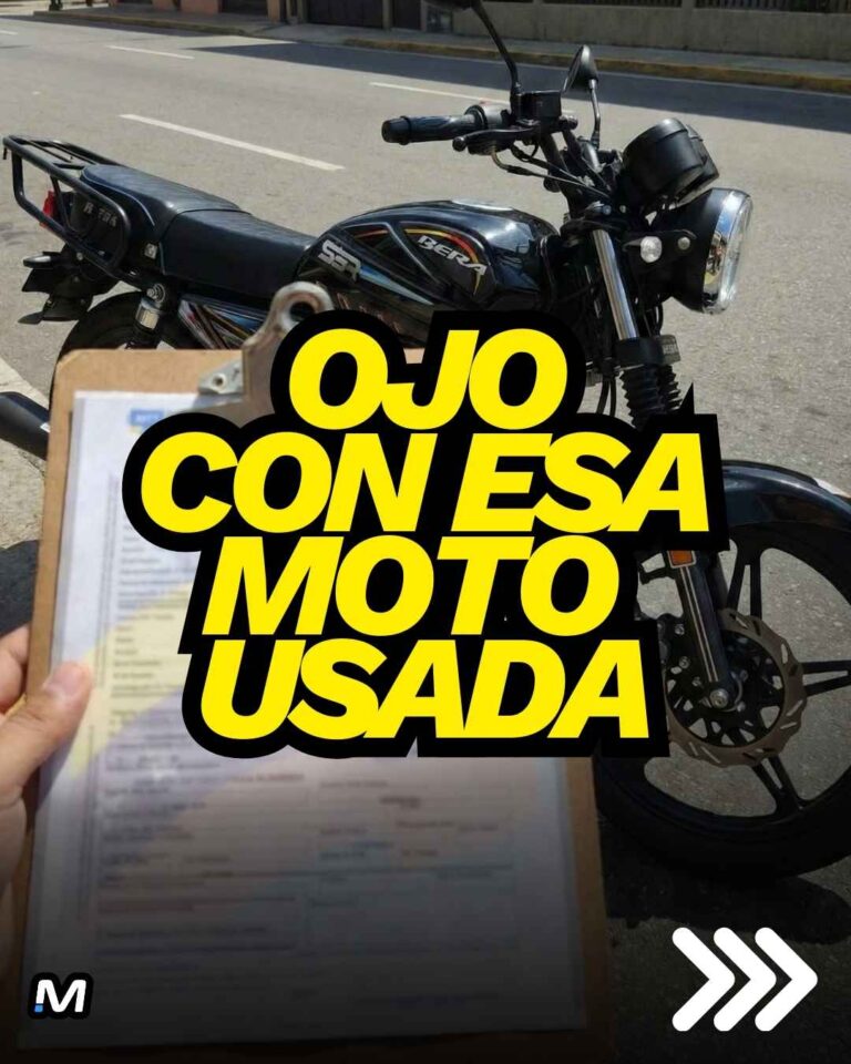 🧐Revisa esto antes de comprar moto usada