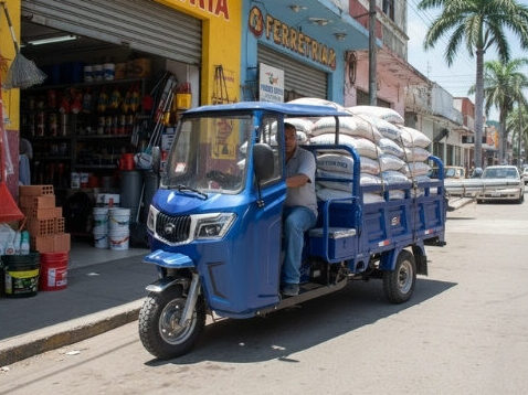 Atlas Azul con carga