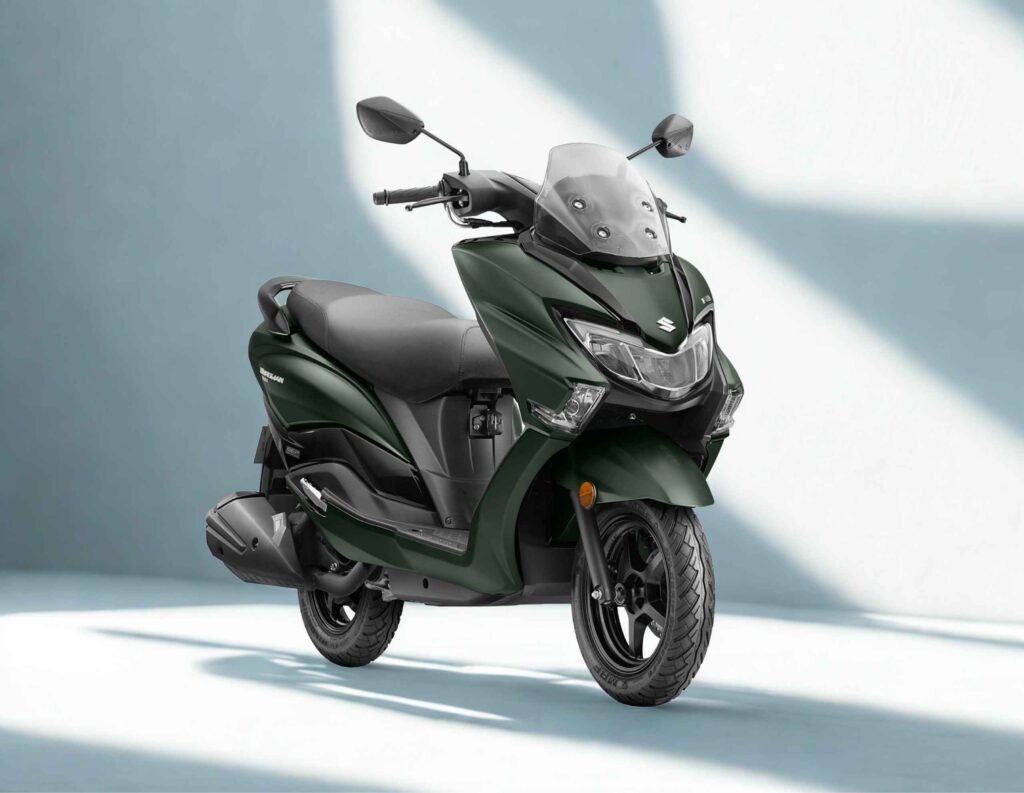 Burgman Sreet 125 verde