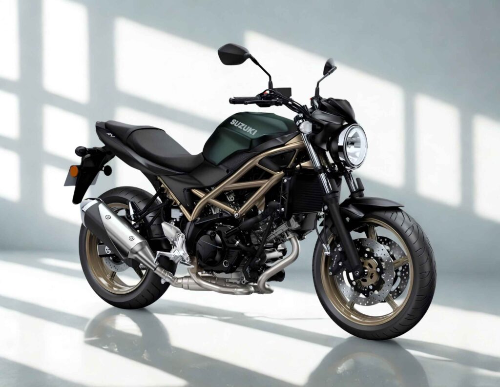 Suzuki SV650 verde