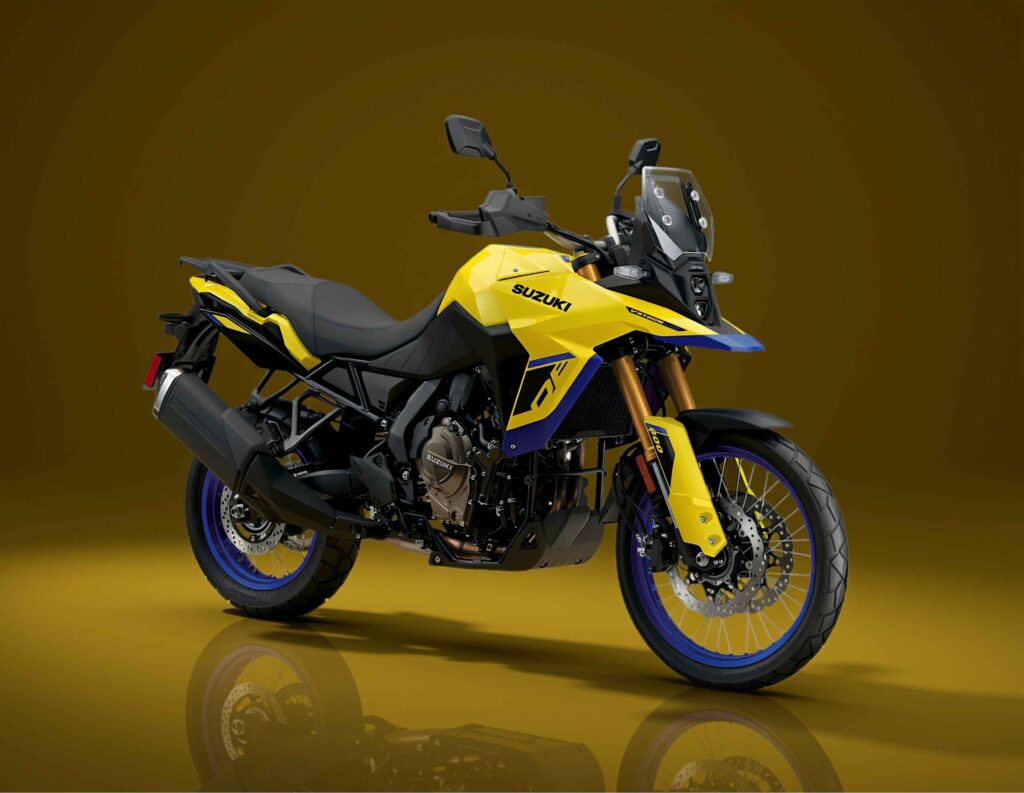 V-Strom 800 amarilla