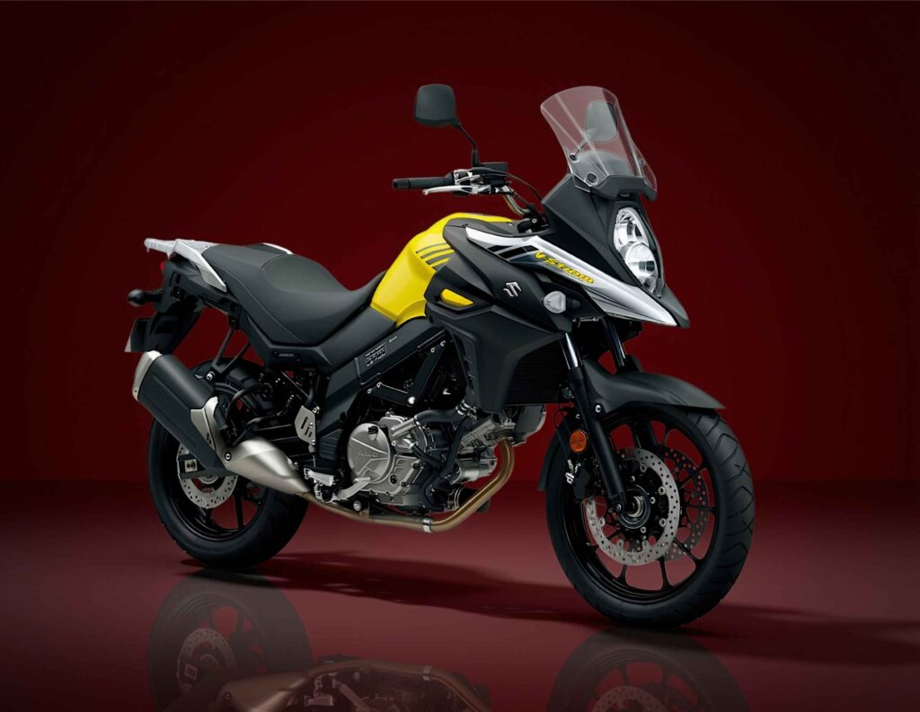 V Strom DL650 amarilla